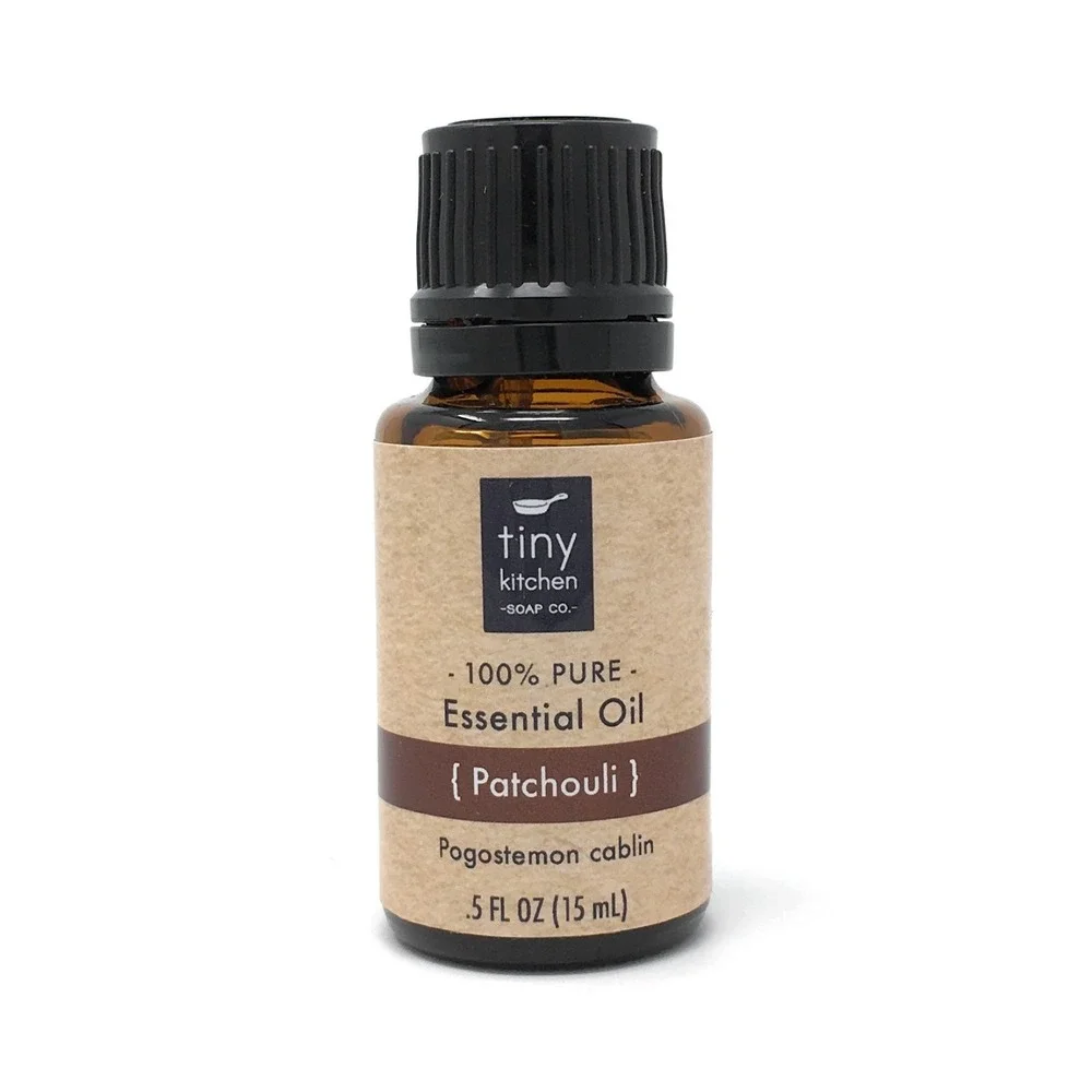Pure Patchouli Essential Oil - Pogostemon cablin (15 mL / .5 fl oz)